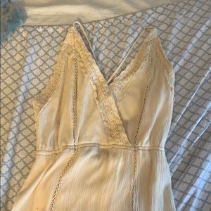Cream Maxi Dress from Charlotte Russe